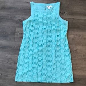 vineyard vines sleeveless eyelet dress